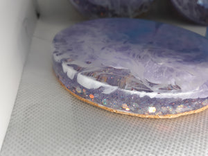 Seascape Coasters with slight glow in the dark- 3 color schemes