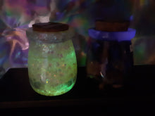 Load image into Gallery viewer, Tiny stash jar that glow in the dark
