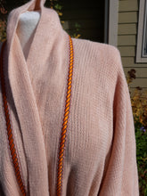 Load image into Gallery viewer, Sweater knit ombre wraps with attached belt