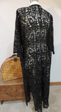 Load image into Gallery viewer, Black Lace Kimono II