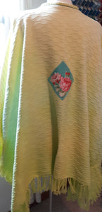 Grandmother's Garden Cotton Kimono Wrap