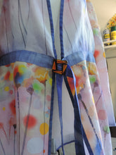 Load image into Gallery viewer, Ramie (Chinese grass) Hand-dyed floral kimono